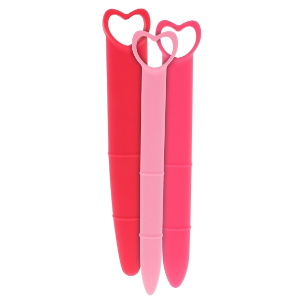 Dilatatori vaginali in silicone Set3 pezzi