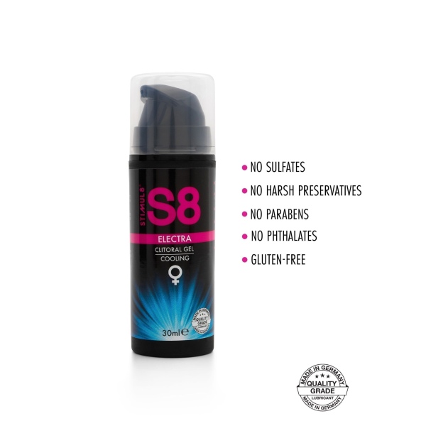 S8 Gel per clitoride Rinfrescante Electra 30ml