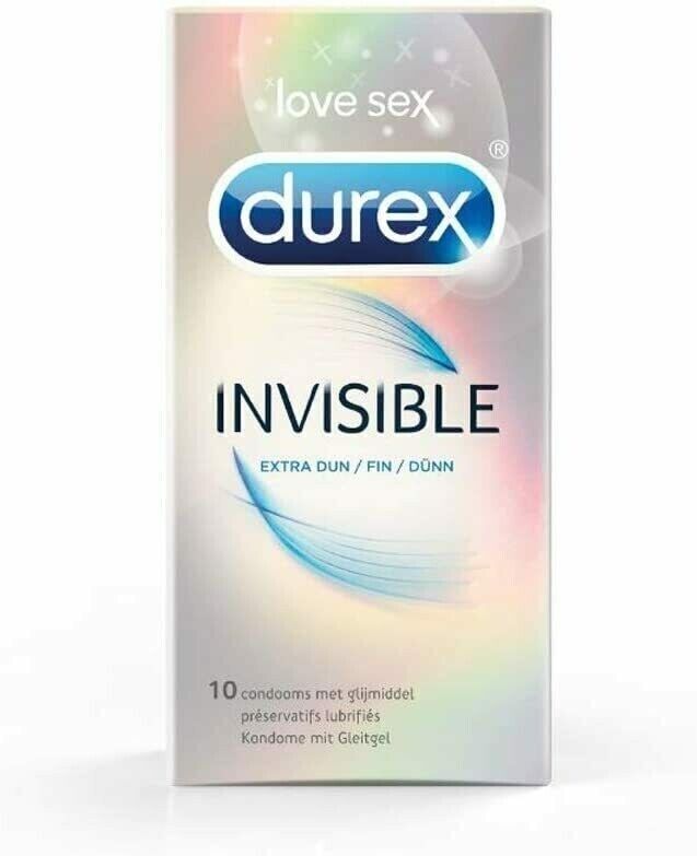 Profilattici Durex Invisible Conf.10pz  NL DE FR