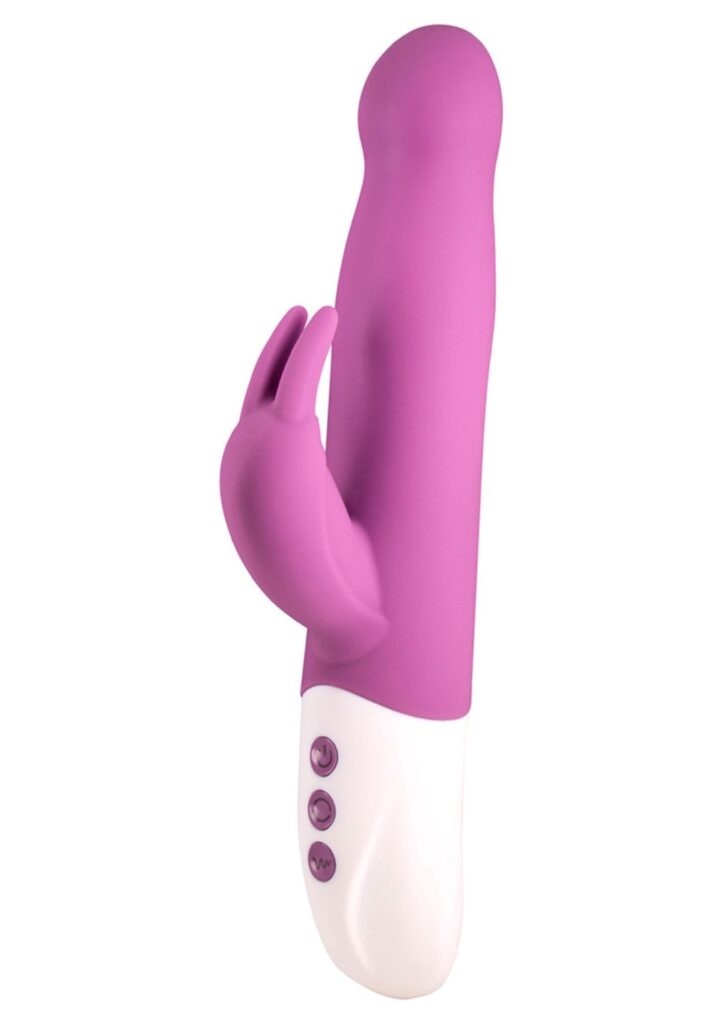 Vibratore Rabbit in Silicone Rotante Euforico